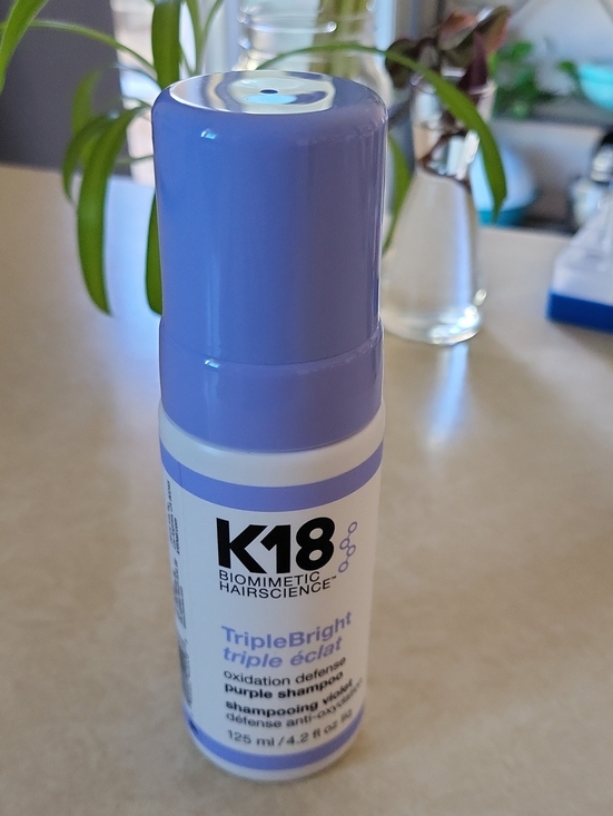 K18 Other - K18 TripleBright Purple Shampoo — Color-Refreshing Purple Formula